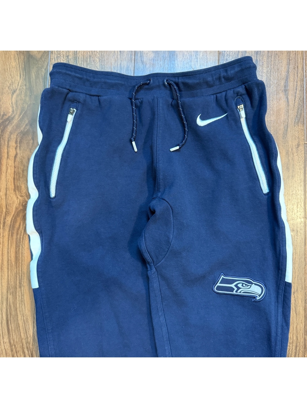 Seattle Seahawks Nike Tech Fleece Sweatpants Navy Blue M Joggers NFL
